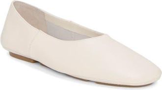 Vince Camuto Catisha Ballet Flat in Coconut Cream at Nordstrom, Size 5.5