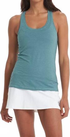 Vuori Clothing Lux Performance Tank Top In Luna Heather