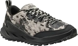 Keen Jasper Zionic Hiking Sneaker in Cow Black at Nordstrom, Size 7.5