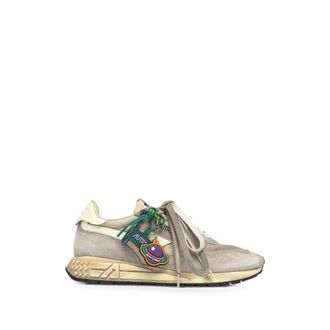 Autry Super Vintage Suede-panelled Sneakers