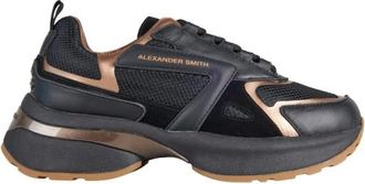 Alexander Smith Shard Woman - Dames - Sneakers - Zwart - 40 EU - Leer - Schoenen