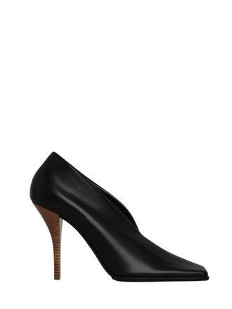 Alaia Black Slip-on Pumps