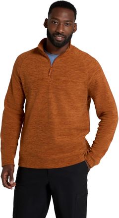 Mountain Warehouse Snowdon Mens Micro Fleece Top - Warm, Breathable, Quick Drying, Zip Collar Fleece Sweater, Soft & Smooth Pullover - For Spring Summer, Travelling, Wal