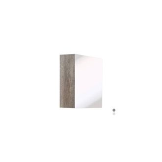 OEM Specchio Contenitore Misura: Lxhxp 60x60x24,5 Olmo Bianco