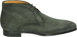 Magnanni Groene Su&egrave;de Business Schoenen - Heren - Veterlaarzen - Groen - 44 EU - Su&egrave;de - Schoenen