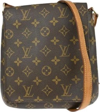 Louis Vuitton Pre-owned Cross Body Bags, female, Brown, Size: ONE SIZE Pre-owned Musette Salsa Handbag