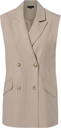 Mart Visser Chloe Gilet Zand / Offwhite