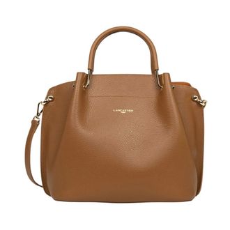 Lancaster Foulonne Double Louis - Dames - Tassen - Bruin - Maat: ONE Size Leer