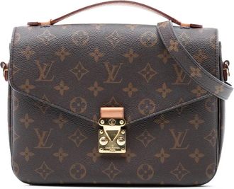 Louis Vuitton 2020 Monogram Pochette Metis satchel - Marrone