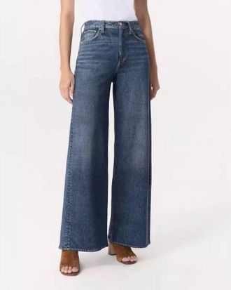 Rag & Bone Sofie Full Length Pants In Blue