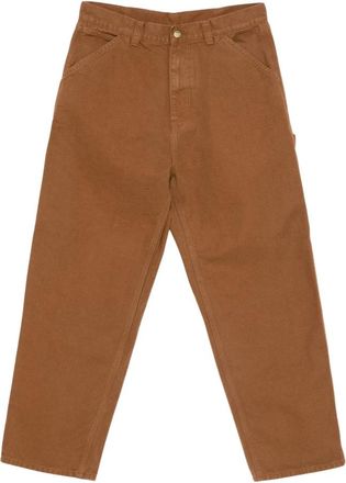 Carhartt Work in Progress OG Single Knee Pant - Heren - Regular Fit Jeans - Bruin - L - Jeans