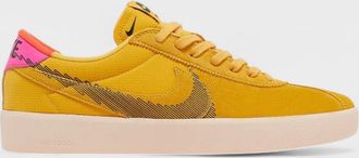 Nike Mens Bruin React SB Pollen - Yellow - Size UK 4