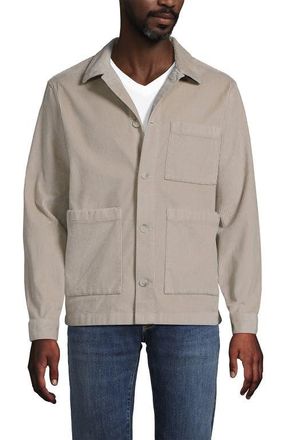 Lands End Corduroy Chore Jacket in Dusk Gray at Nordstrom, Size X-Large