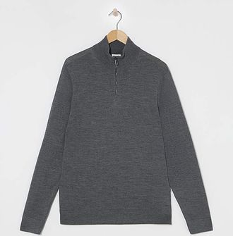 Calvin Klein Merino 1/4 Zip Jumper