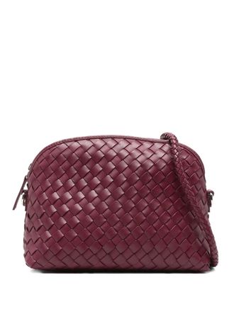 Dragon Diffusion Chunky Fellini interwoven clutch bag - women - Buffalo Leather - One Size - Red