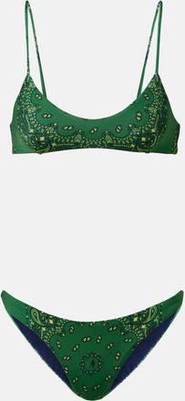 The Attico Bandana bikini