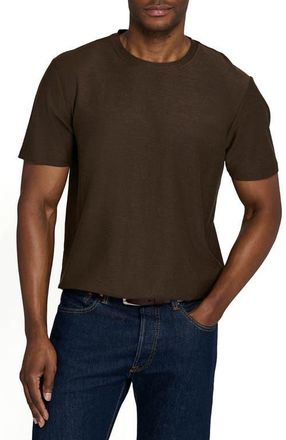 Brooklyn Brigade Solid Mapleton Luxe Cross Dyed T-Shirt in Brown at Nordstrom, Size Xx-Large