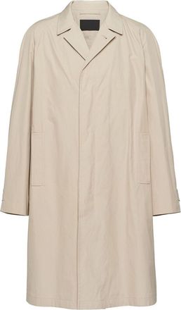 Prada Cotton-Blend Overcoat