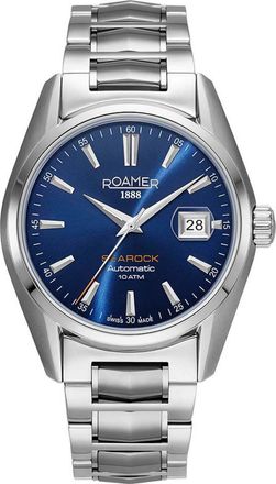 Roamer 210665-41-45-20 Mens Searock Watch - Silver - One Size