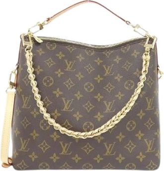 Louis Vuitton Pre-owned Monogram Schoudertas - Dames - Vintage Schoudertas - Bruin - ONE Size - Vintage