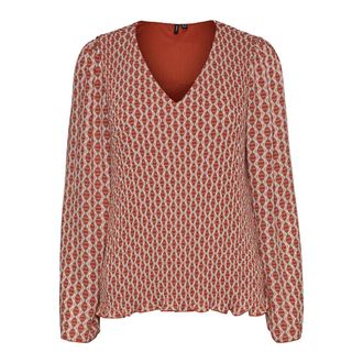 Vero Moda Bedrukte blouse met V-hals