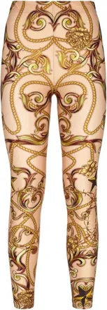 Philipp Plein Dames, Broeken, Beige, Maat: M Jersey