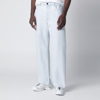 Stone Island Light indigo wide-leg jeans