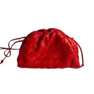 Bottega Veneta Pre-owned Vintage Clutch - Dames - Pre-owned - Rood - Maat: ONE Size Leer