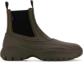 Burberry Chelsea Boots - Heren - Chelseaboots - Groen - 43 EU - Schoenen