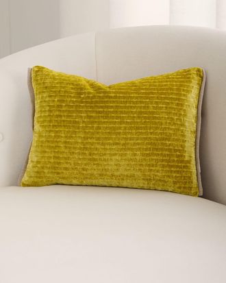 Designers Guild Mazarin Velvet Decorative Pillow, 12 x 16