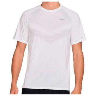 Nike Stride Dri-Fit ADV Short-Sleeve Running Top Laufshirt f&uuml;r Herren | wei&szlig;