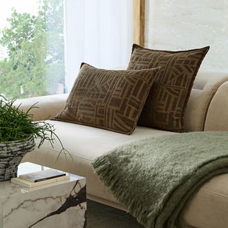 AM.PM Kussenhoes van Jacquard chenille, Hesper