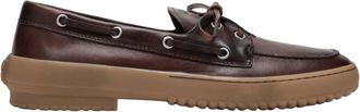 Miu Miu Mocassins - Dames - Bootschoenen - Bruin - 37 EU - Schoenen