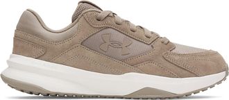 Under Armour Edge Suede Training Shoes Mens Trainers Taupe Dusk 8