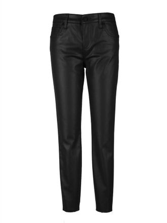 Kut from the Kloth Womens Mia High Rise Fab Ab Toothpick Jeans In Black