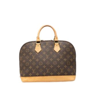 Louis Vuitton Pre-owned Handbags, female, Brown, Size: ONE SIZE Pre-owned Alma PM Handbag