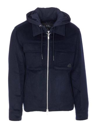 Moose Knuckles Blue Snowdown Shirt Jacket