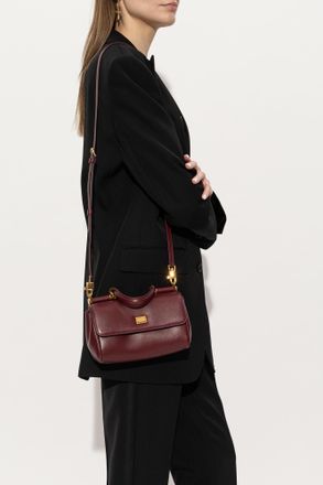 Dolce & Gabbana Handbag My Sicily, Womens, Burgundy