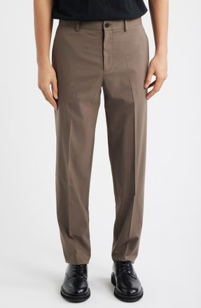 Theory Curtis Motion Wool Blend Pants in Morel at Nordstrom, Size 34