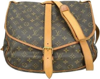 Louis Vuitton Pre-owned Cross Body Bags, female, Brown, Size: ONE SIZE Pre-owned Canvas louis-vuitton-bags