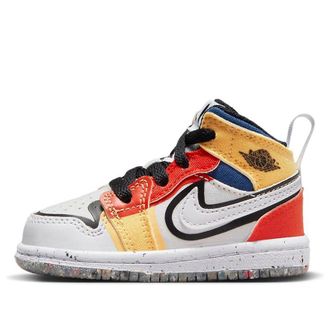 Nike Jordan (TD) Air Jordan 1 Mid SE Multi-Color Canvas DV1321-100