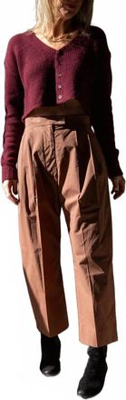 Rachel Comey Babar Straight Leg Pants In Sienna