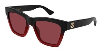 Gucci GG1714S 009 Womens Sunglasses Red Size 54