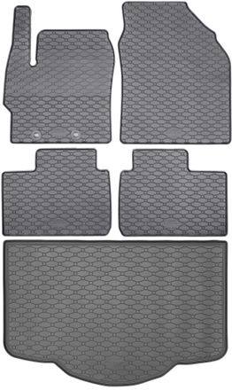 OEM Toyota Aygo X Suv Desde Abril De 2022. Juego De Alfombrillas De Goma Para Coche Y Alfombrilla Para Maletero