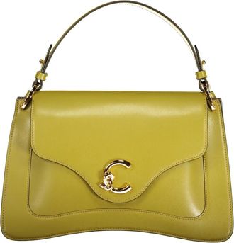 Coccinelle C-Me Kalfsleren Tas - Dames - Handtassen - Groen - ONE Size - Leer - Tassen