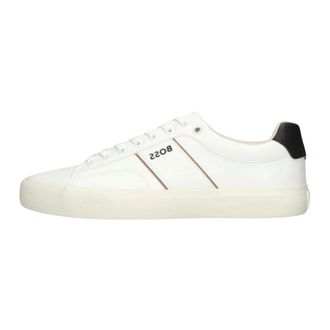 HUGO BOSS Schoenen, Heren, Wit, 42 EU, Low Sneakers Aiden_tenn