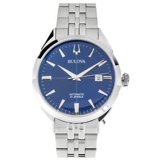 Bulova Klassiek 96B425 Sutton Horloge - Dames - Horloges - Blauw - ONE Size - Accessoires