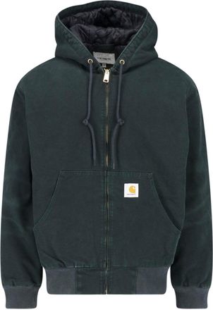 Carhartt Work in Progress Green OG Active Organic Cotton Hooded Jacket