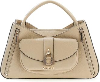 Guess Jessa Handtas - Dames - Handtassen - Beige - ONE Size - Tassen