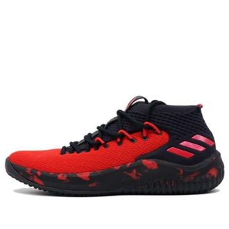 adidas Dame 4 Lillard Shoes Red Black F99899